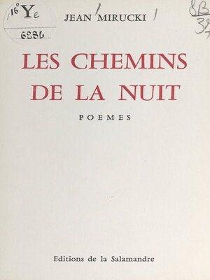 cover image of Les chemins de la nuit